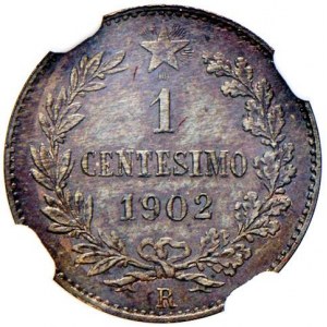Victor Emmanuel III (1900-1946) Centesimo 1902 - Nomi...