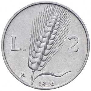 ITALIAN REPUBLIC (1946-) 2 Lire 1946 - Gig. 324 EN R...