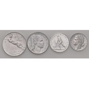 REPUBBLICA ITALIANA (1946-) 10, 5 et Lira 1948 et 2 Lire 1849 - ...