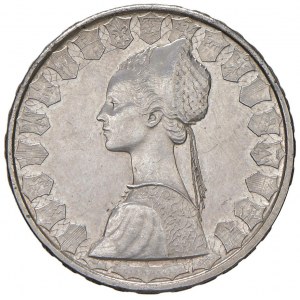REPUBBLICA ITALIANA (1946-) 500 Lire 1957 Prova - Luppi...
