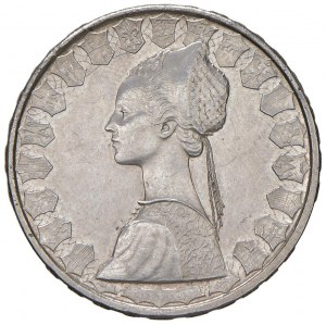 REPUBBLICA ITALIANA (1946-) 500 Lire 1957 Prova - Luppi...