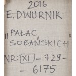 Edward Dwurnik (1943 - 2018 ), Pałac Sobańskich, 2016