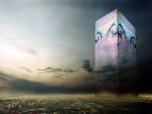 Zdzisław Beksiński (1929 - 2005), Bez názvu, počítačová grafika (podepsáno autorem), 2003