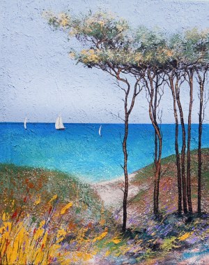 Alicia KAPPA (b. 1973), Sandy Coast-Baltic, 2025