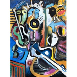 Maciej CIEŚLA (né en 1988), Jazz Composition XI, 2025