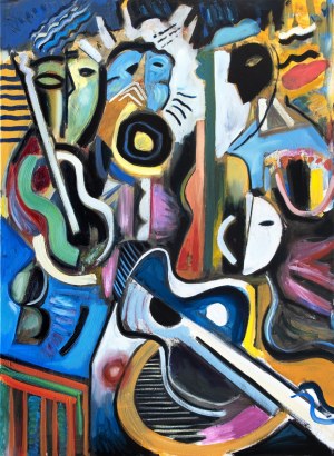 Maciej CIEŚLA (b. 1988), Jazz Composition XI, 2025