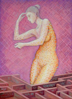 Bohdan Wincenty ŁOBODA (b. 1952), Pantomime and labyrinth, 2025