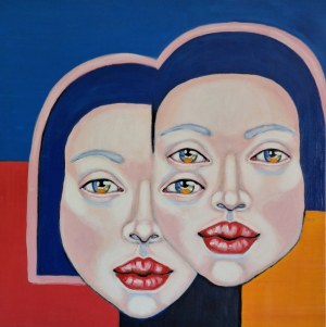 Isabella RO (pseud. b. 1976), Twins II, 2025