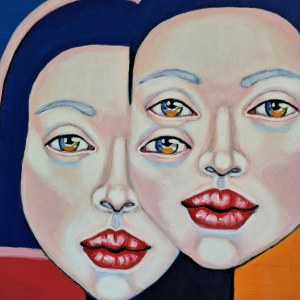 Isabella RO (pseud. b. 1976), Twins II, 2025