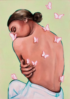 Monika KULIK (b. 1992), Where whispers rest, 2025
