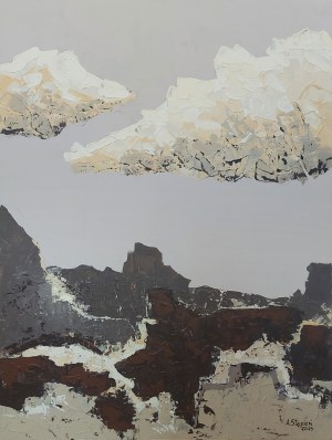 Anna STĘPIEŃ (b. 1982), Dormant horizon, 2025