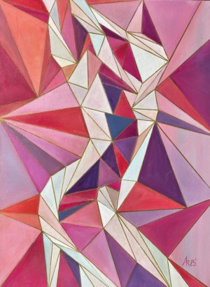 Anna KOŁAKOWSKA (b. 1982), Pink flow, 2025
