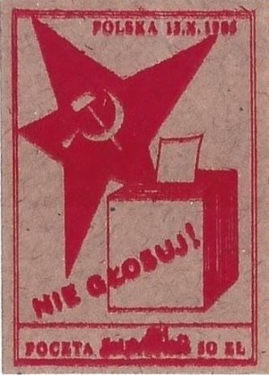 Tag: DON'T VOTE! (Election 1985)