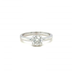 BAGUE EN OR BLANC 3,23 GR AVEC DIAMANTS - RNG41106