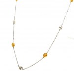 18K GOLD CHOKER WITH DIAMONDS - PND30405