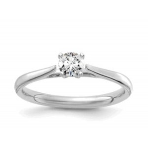 LAB GROWN DIAMOND GOLD RING - 405 LG