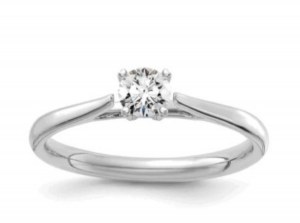 LAB GROWN DIAMOND GOLD RING - 405 LG
