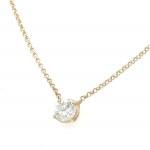2.69 GR YELLOW GOLD CHOKER WITH DIAMONDS - DH-P199