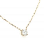 2.69 GR YELLOW GOLD CHOKER WITH DIAMONDS - DH-P199