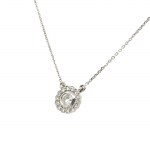 2.85 GR WHITE GOLD CHOKER WITH DIAMONDS - DH-P90