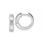 18K GOLD EARRINGS WITH NATURAL DIAMONDS FOR 0.32 CT - 837 NAT