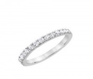 440 LG GOLD RING WITH LAB GROWN DIAMONDS