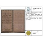 5 Polish zloty, 8.06.1794; series N.D.1, numbering 3....