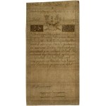 25 złotych polskich, 8.06.1794; seria B, numeracja 3145...