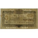 5 talarów, 1.12.1810; seria C, numeracja 41092, podpis ...