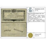 5 talarów, 1.12.1810; seria C, numeracja 41092, podpis ...