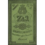 1 Polish zloty, 1831; series A, numbering 752873, with sub...