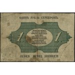 1 rubel srebrem, 1855; seria 118, numeracja 6968407, po...