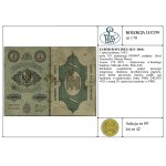 1 rubel srebrem, 1855; seria 118, numeracja 6968407, po...