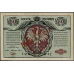 50 Polish marks, 9.12.1916; jeneral, series A, numerac...