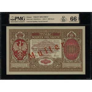 Zestaw: 2 x 1.000 marek polskich, 9.12.1916; Generał, j...