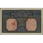 Zestaw: 2 x 1.000 marek polskich, 9.12.1916; Generał, j...