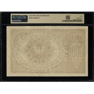 1,000 Polish marks, 17.05.1919; J series, numbering 20....
