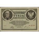 1,000 Polish marks, 17.05.1919; J series, numbering 20....