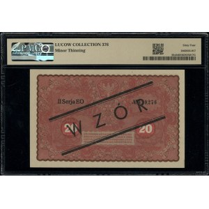 20 marek polskich, 23.08.1919; seria II-EO, numeracja 4...
