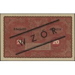 20 marek polskich, 23.08.1919; seria II-EO, numeracja 4...