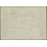 Polish Military Treasury, Voucher for 10 crowns, 1914; voucher for po...