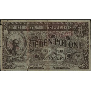 Committee for National Defense in America; Voucher for 1 polonium (25 ...