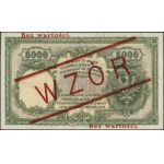 5.000 złotych, 28.02.1919; seria A., numeracja 268055, ...