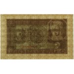 2 zloty, 1.03.1940; B series, numbering 8165187; Lucow 7...