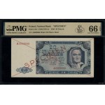 20 zloty, 1.07.1948; series A, numbering 0000000, red....