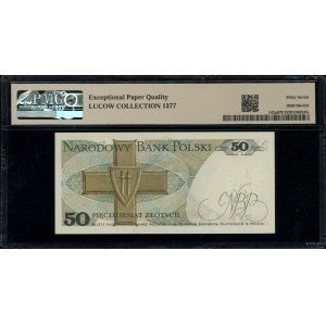 50 zloty, 9.05.1975; rare E series, numbering 218268....