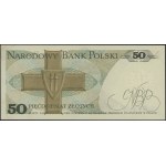 50 zloty, 9.05.1975; rare AE series, numbering 42716....