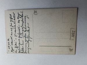 POHLEDNICE VARŠAVSKÉ DIVADELNÍ NÁMĚSTÍ 1916