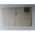 POSTCARD BIELITZ SCHLOSSBAZAR MIT TUNNEL, STAMP, STAMP 1916