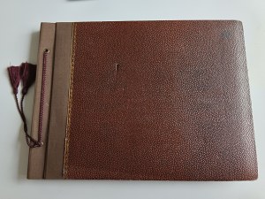 ALBUM OF MILITARY PHOTOS, PROBABLY ARTILLERY REPAIR PARK IN KRAKÓW, 1916-1918, OVER 60 PHOTOS, VARIOUS FORMATS, CANNONS, HORSES, SOLDIERS, BUILDINGS, PHOTOS PARTIALLY SIGNED, GROUP PHOTOS, PHOTOS PULLED FROM ALBUM